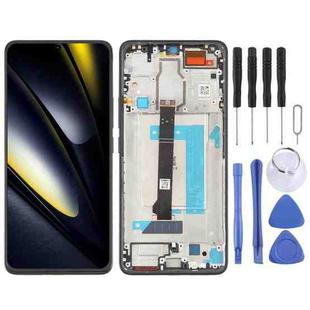 For Xiaomi Poco F6 Original LCD Screen Digitizer Full Assembly with Frame (Black)