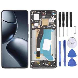 For Xiaomi 14T Pro Original LCD Screen Digitizer Full Assembly with Frame (Black)