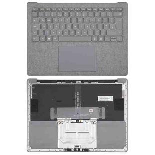 For Microsoft Surface Laptop 3 / 4 / 5 13.5 inch UK Keyboard with C Shell / Touch Board (Grey)