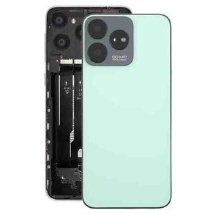 For ZTE Axon 50 Lite 8050 Glass Battery Back Cover with Middle Frame / Camera Lens Cover(Green)