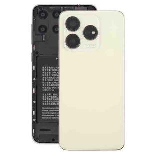 For ZTE Axon 60 / V60 Z2356 Glass Battery Back Cover with Middle Frame / Camera Lens Cover(Gold)