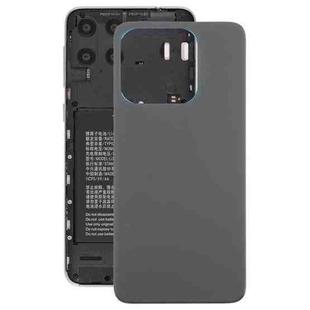 For ZTE Axon 60 / V60 Z2356 Glass Battery Back Cover with Adhesive(Black)