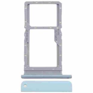 For Nokia G22 Original SIM Card Tray + SIM Card Tray / Micro SD Card Tray (Blue)