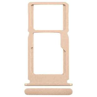 For Nokia G50 Original SIM Card Tray + SIM Card Tray / Micro SD Card Tray (Gold)