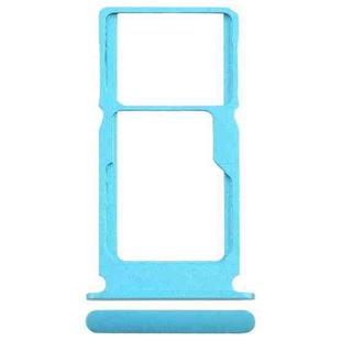 For Nokia G50 Original SIM Card Tray + SIM Card Tray / Micro SD Card Tray (Blue)