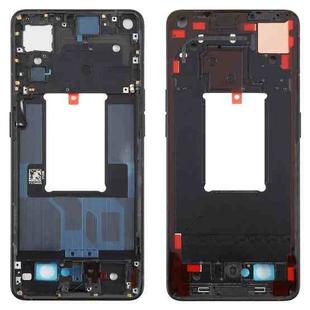 For OPPO Reno7 Pro 5G Front Housing LCD Frame Bezel Plate (Black)