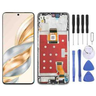 For Honor X60 Original LCD Screen Digitizer Full Assembly with Frame (Blue)
