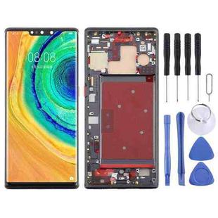 For Huawei Mate 30 Pro TFT LCD Screen Digitizer Full Assembly with Frame, Not Supporting Fingerprint Identification (Black)
