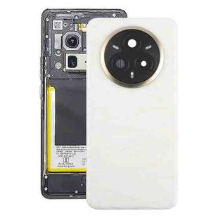 For Realme 14 Pro+ Original Battery Back Cover with Camera Lens Cover(White)