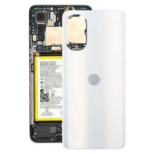 For Motorola Moto G71s Original Battery Back Cover(White)