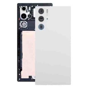 For ZTE nubia RedMagic 9S Pro / 9S Pro+ Original Glass Battery Back Cover with Camera Lens Cover(White)