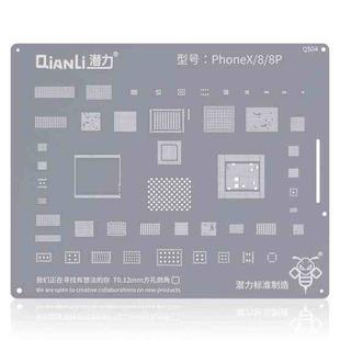 Qianli QS04 Bumblebee Stencils BGA Reballing Planting Tin Plate For iPhone X/8/8 Plus