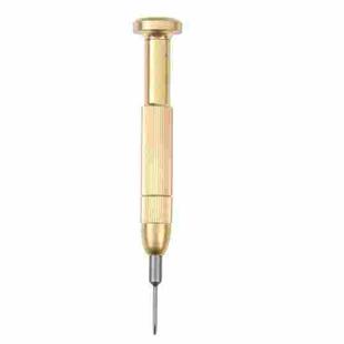 WLXY WL801 Cross Tip Copper Handle Repair Screwdriver, 5mm Batch Diameter