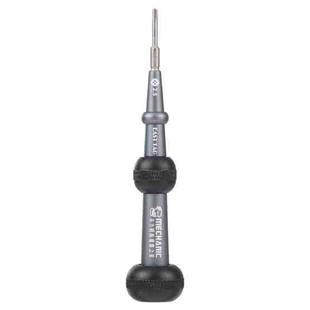 Mechanic East Tag Precision Strong Magnetic Screwdriver, Convex Cross 2.5(Black)