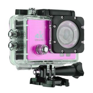 Q3H 2.0 inch Screen WiFi Sport Action Camera Camcorder with Waterproof Housing Case,  Allwinner V3, 170 Degrees Wide Angle(Rose Red)