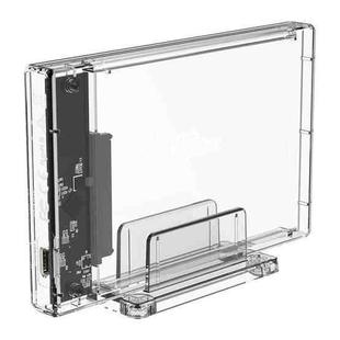 Transparent Series 2.5 inch 10Gbps Hard Drive Enclosure with Stand