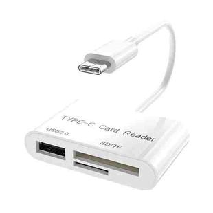 D-158 USB-C to USB SD/Micro SD Card Reader