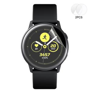 2 PCS ENKAY Hat-Prince TPU Film Screen Protector for Samsung Galaxy Watch Active