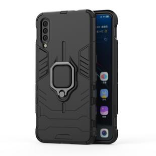 PC + TPU Shockproof Protective Case with Magnetic Ring Holder for VIVO IQOO(Black)