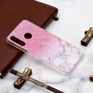 Fashion Pattern TPU Shockproof Protective Case for Huawei P30 Lite(Marble)