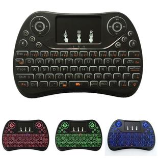 I8 Max 2.4GHz Mini Wireless Keyboard with Touchpad Rechargeable Fly Air Mouse Smart Game 3-color Backlit