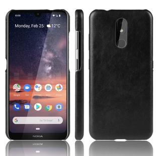 Shockproof Litchi Texture PC + PU Case For Nokia 3.2(Black)