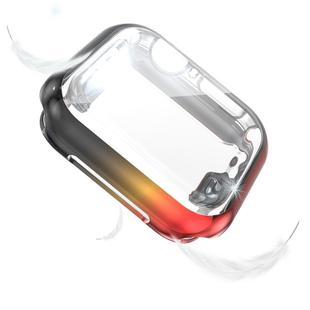 For Apple Watch Series 5 & 4 44mm Gradient All-inclusive TPU Protective Case(A)