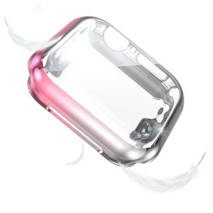 For Apple Watch Series 5 & 4 44mm Gradient All-inclusive TPU Protective Case(B)