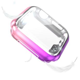 For Apple Watch Series 5 & 4 40mm Gradient All-inclusive TPU Protective Case(C)