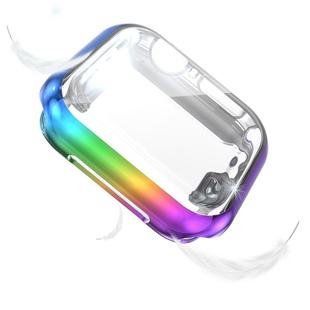 For Apple Watch Series 5 & 4 40mm Gradient All-inclusive TPU Protective Case(F)