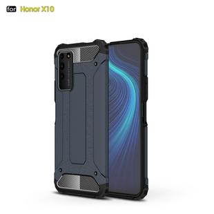 For Huawei Honor X10 Magic Armor TPU + PC Combination Case(Navy Blue)