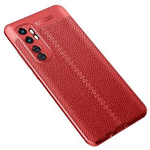 For Xiaomi Mi Note 10 lite Litchi Texture TPU Shockproof Case(Red)