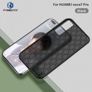 For Huawei nova7 Pro PINWUYO Series 2 Generation PC + TPU Waterproof and Anti-drop All-inclusive Protective Case(Black)
