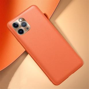 For iPhone 11 Pro Shockproof TPU Soft Edge Skinned Plastic Case(orange)