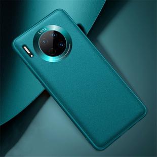 For Huawei Mate 30 Shockproof TPU Soft Edge Skinned Plastic Case(Green)