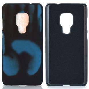 For Xiaomi Redmi Note 9 Pro Max / Note 9 Pro / Note 9S Paste Skin + PC Thermal Sensor Discoloration Protective Back Cover Case(Black to Blue)