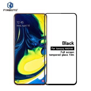 PINWUYO 9H 2.5D Full Glue Tempered Glass Film for Galaxy A80 / A90