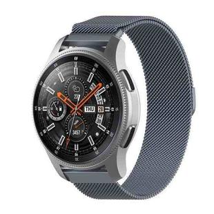 For Honor Magic Watch 2 / Galaxy Active2 22mm Milan Stainless Steel Mesh Watch Band(Gray)