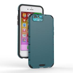 For iPhone 6 / 6s   Shockproof Grain PC + TPU Case(Green)