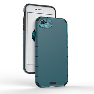 For iPhone 8 / 7 Shockproof Grain PC + TPU Case(Green)