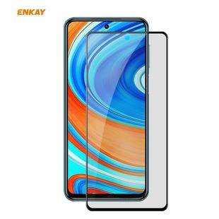 For Redmi Note 9S / Note 9 Pro  ENKAY Hat-Prince 0.26mm 9H 6D Privacy Anti-spy Full Screen Tempered Glass Film