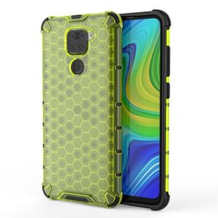 For Xiaomi Redmi 10X 4G  Shockproof Honeycomb PC + TPU Case(Green)