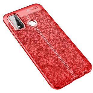 For Huawei P smart 2020 Litchi Texture TPU Shockproof Case(Red)