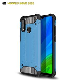 For Huawei P smart 2020 Magic Armor TPU + PC Combination Case(Blue)