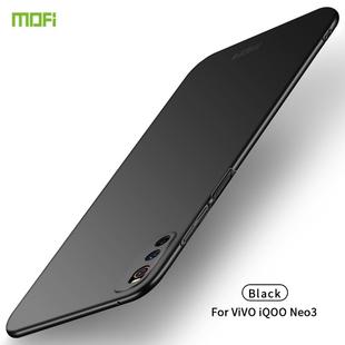 For Vivo iQOO Neo 3 MOFI Frosted PC Ultra-thin Hard Case(Black)