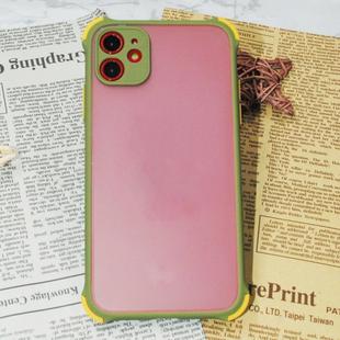 For iPhone 11 TPU + PC Four Corner Anti Falling Skin Protection Shell(NEWCF-9)