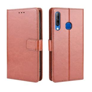 For Infinix Smart 3 Plus / X627 Retro Crazy Horse Texture Horizontal Flip Leather Case , with Holder & Card Slots & Photo Frame(Brown)