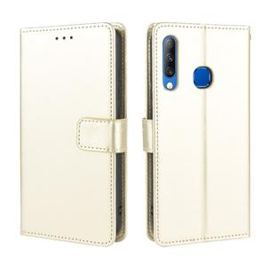 For Infinix Smart 3 Plus / X627 Retro Crazy Horse Texture Horizontal Flip Leather Case , with Holder & Card Slots & Photo Frame(Gold)