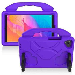 For Huawei MatePad T 8 2020 EVA Shockproof Protective Case with Thumb Holder(Purple)