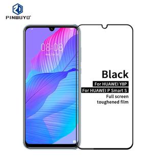 For Huawei Y8P / P smart S PINWUYO 9H 2.5D Full Screen Tempered Glass Film(Black)